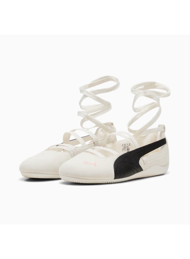 PUMA x ROSÉ Speedcat Ballet Flats for Women | White| Comfort Shoes - Image 3